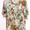 Blusa Vintage Estampado Crazy Años 90 "L"