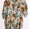Blusa Vintage Estampado Crazy Años 90 "L"