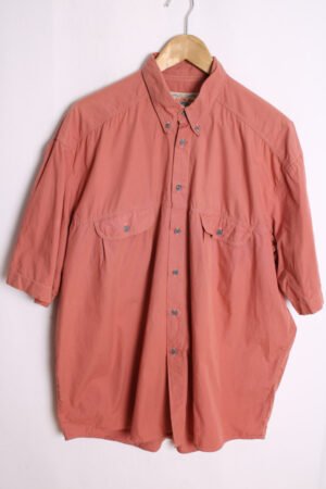 camisa-vintage-verano-estampada-75.jpg Camisa Vintage Bolsillos Rosa Empolvado "L"