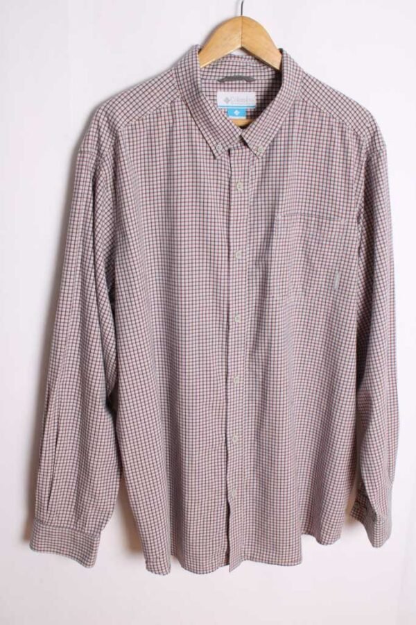 Camisa Columbia Vintage Cuadritos "XL"