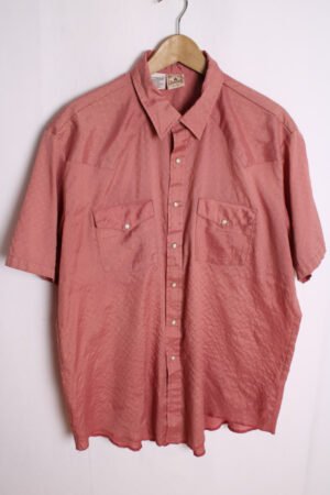 Camisa Western Vintage Color Maquillaje "XL"