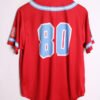 Camiseta Baseball Vintage Roja "M"