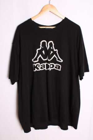 Camiseta Negra Vintage Kappa "4XL"
