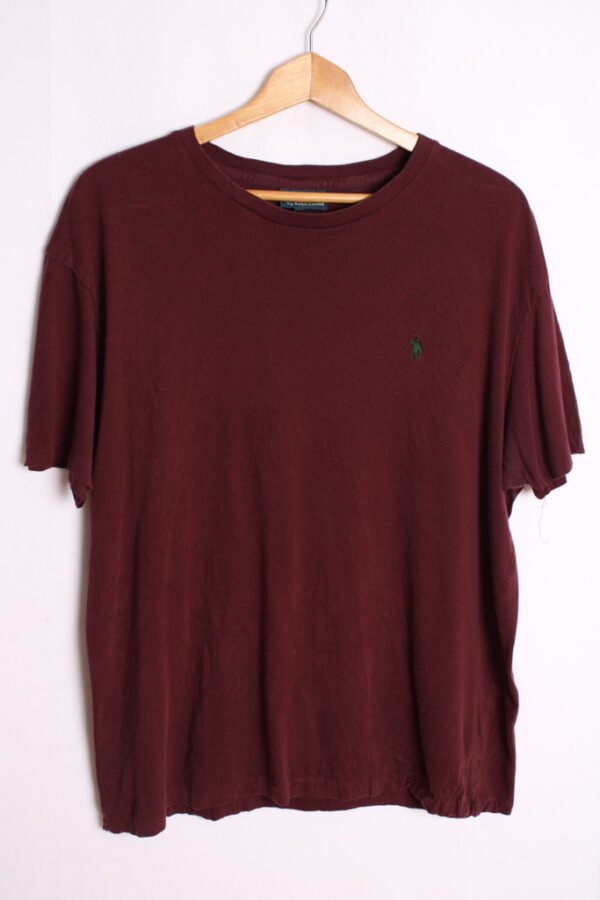 Camiseta Vintage Ralph Lauren Burdeos "L"
