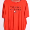 Camiseta Tommy Hilfiger Naranja Vintage "2XL"