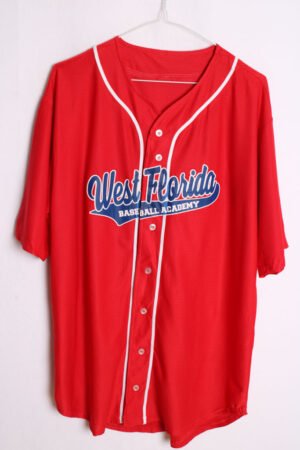 Camiseta Baseball Vintage Florida Roja "L"