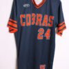Camiseta Rawlings Vintage Cobras Azul "S/M"
