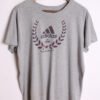 Camiseta Adidas Vintage Gris "XL"