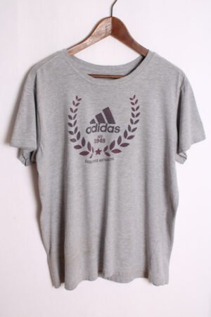 Camiseta Adidas Vintage Gris "XL"
