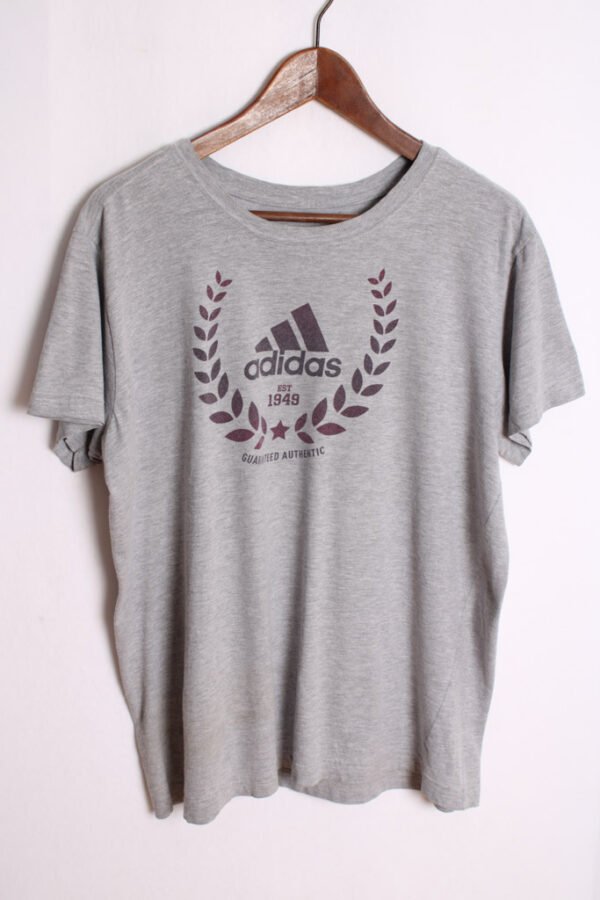 Camiseta Adidas Vintage Gris "XL"