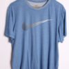 Camiseta Nike Dry Fit Vintage Azul Jaspeada "L"