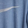 Camiseta Nike Dry Fit Vintage Azul Jaspeada "L"