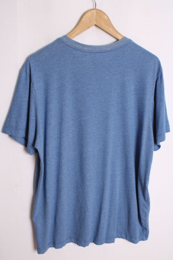 Camiseta Nike Dry Fit Vintage Azul Jaspeada "L"