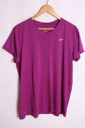 Camiseta Nike Dry Fit Vintage Morada "XL" mujer