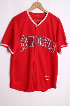 Camiseta Majestic Vintage MLB L.A. Angels "L"