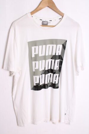 Camiseta Puma Vintage Blanca "XL"
