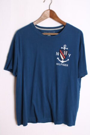camiseta-vintage-marcas-unisex-33.jpg Camiseta Petróleo Vintage Tommy Hilfiger "L"