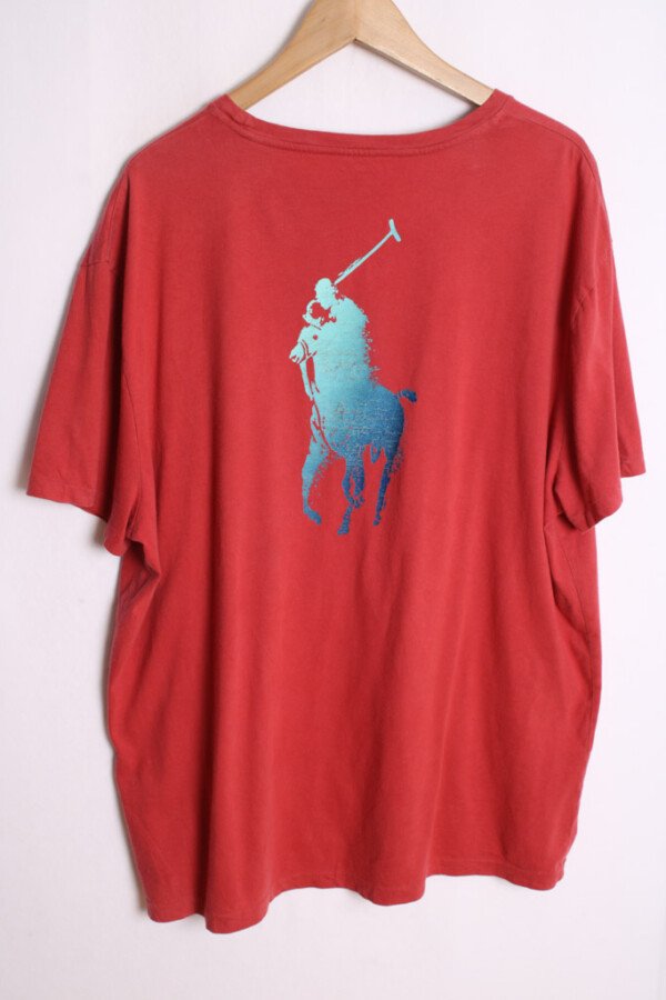 camiseta-vintage-marcas-unisex-50.jpg Camiseta Coral Vintage Ralph Lauren "XL"