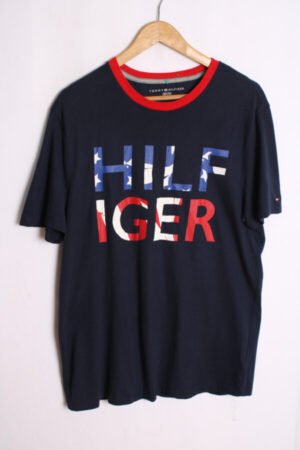 Camiseta Vintage Tommy Hilfiger Azul "M"