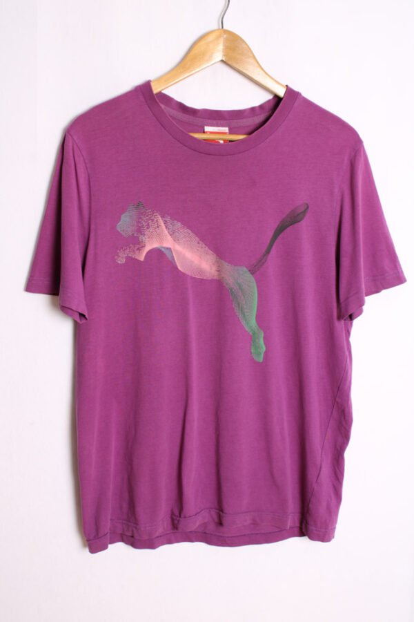 Camiseta Puma Morada Vintage "M" chica