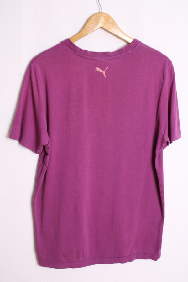 Camiseta Puma Morada Vintage "M" chica