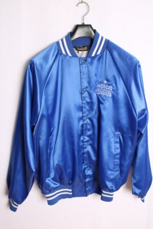 Bomber Satanida Azul Vintage National Teenager "L"