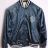 Bomber Satinada Vintage Azul Potomac Edison "L"