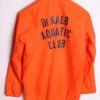 Coach Jacket Naranja Vintage Aquatic Club "S"