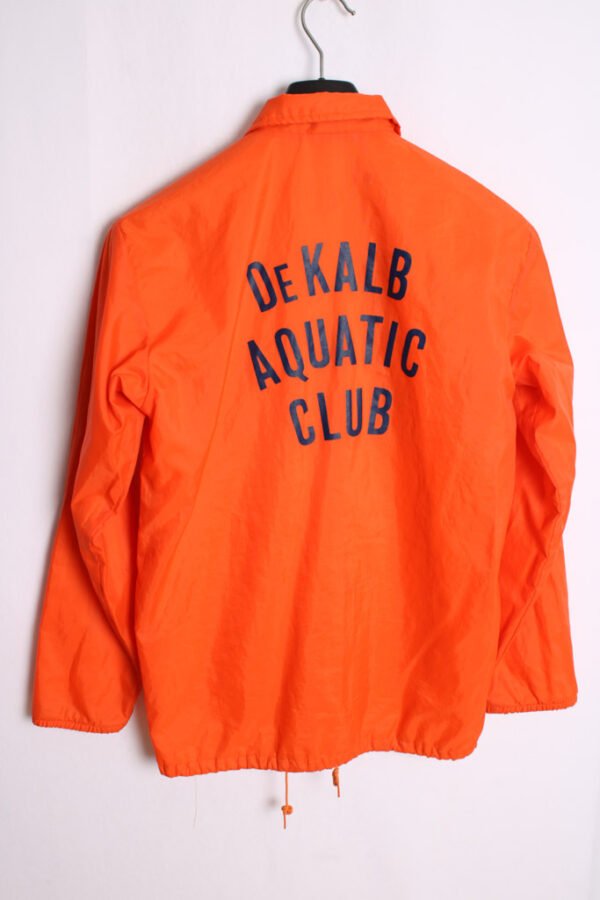 Coach Jacket Naranja Vintage Aquatic Club "S"