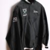 chaqueta bomber satinada vintage Chaqueta Canguro Vintage Asimétrica Negra "2XL"