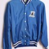 Bomber Satinada Azul Vintage "L"