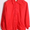 Cazadora Ligera Satinada Roja Vintage "M"