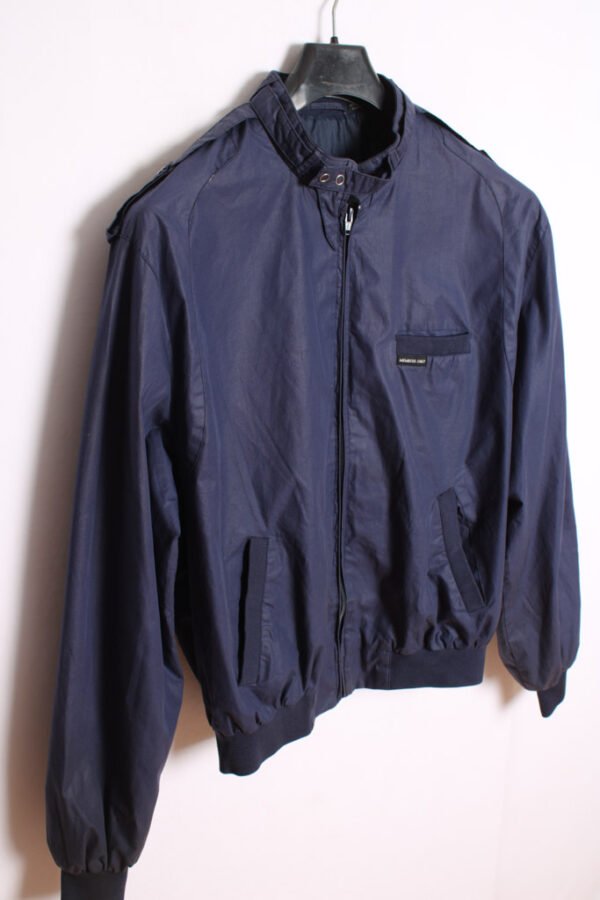 Bomber Vintage Azul Marino con Algodón "L"