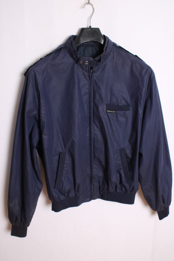 Bomber Vintage Azul Marino con Algodón "L"