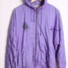 Crazy Jacket Vintage Morada con Capucha "XL"