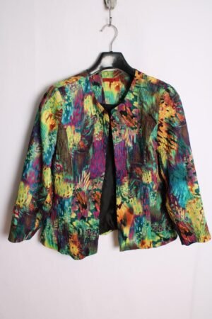 Chaqueta Abierta Multicolor Vintage "M"