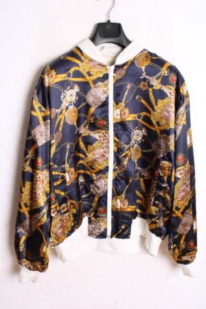 crazy-jacket-mujer-vintage-33.jpg Crazy Jacket Azul Marino Vintage con Cadenas "XL"
