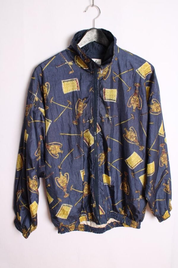 Crazy Jacket Azul Print Trofeos Vintage "M/L"