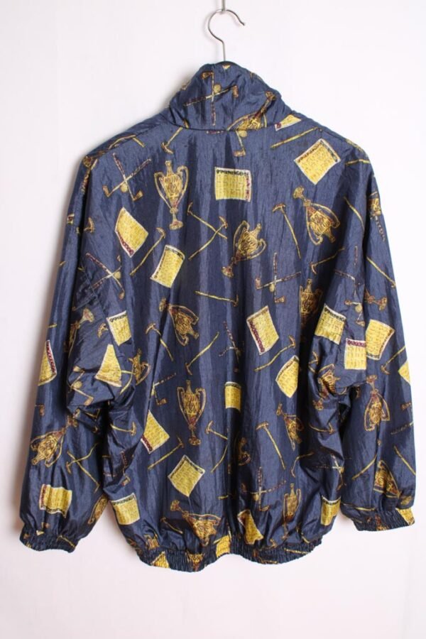 Crazy Jacket Azul Print Trofeos Vintage "M/L"
