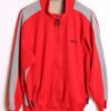 Crazy Jacket Fila Vintage Roja "M"