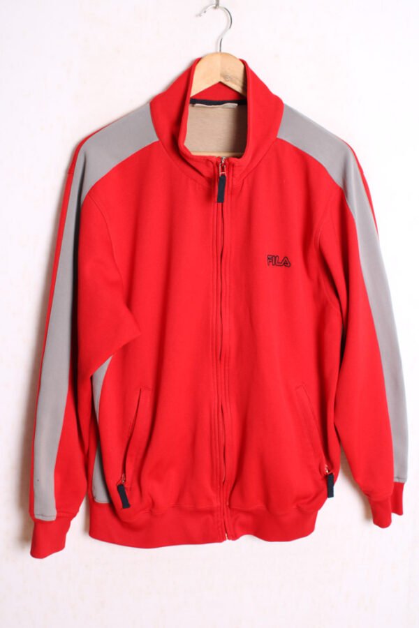 Crazy Jacket Fila Vintage Roja "M"