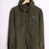 Canguro Puma Vintage Verde con Capucha "L"