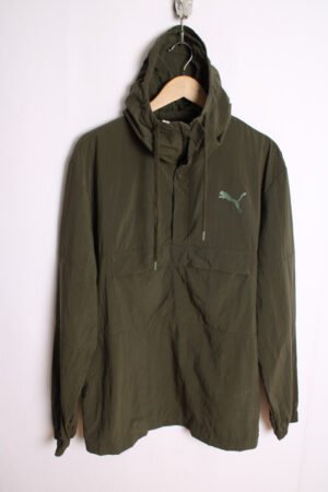 Canguro Puma Vintage Verde con Capucha "L"