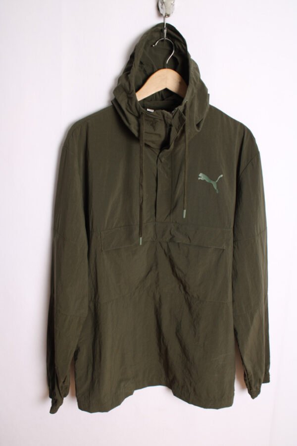 Canguro Puma Vintage Verde con Capucha "L"