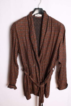 crazy-jacket-vintage-mujer-23.jpg Blazer Cruzada Vintage Marrón Estampada "XL"