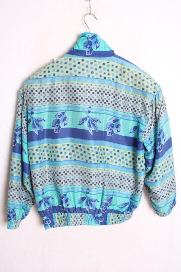Crazy Jacket Vintage de Seda Tonos Pastel "L"