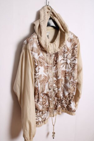 Crazy Jacket Capucha Vintage Caracolas "L"