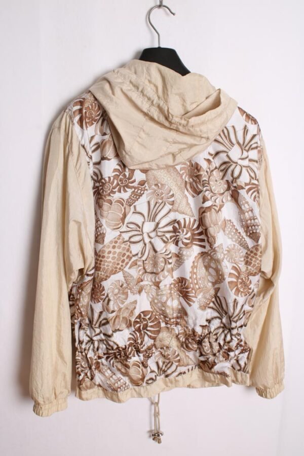 crazy print jacket vintage mujer-34 Crazy Jacket Capucha Vintage Caracolas "L"