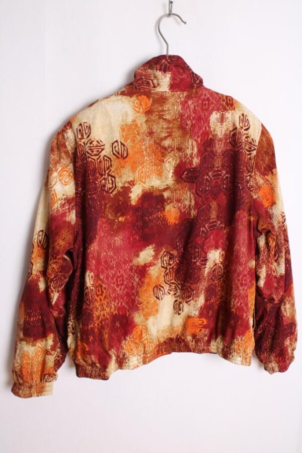 Crazy Jacket Vintage Naranja y Burdeos "S"