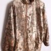 Crazy Jacket Reversible Vintage Tornasolada Flores "XL"
